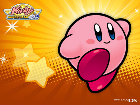 Kirby Superstar Ultra Kirby skipping - ultra, superstar, kirby