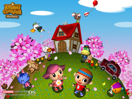 Animal Crossing Wild World world portion - animal, crossing