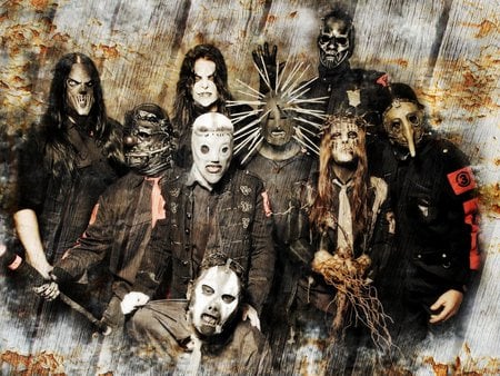 Slipknot Members - gone, metal, death, windows, mask, music, cars, all, tuning, slipknot, hope, rock, is, new, 7