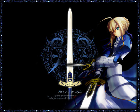 saber - fate, stay night