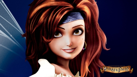 The pirate fairy (2014) - fantasy, redhead, zarina, movie, disney, the pirate fairy