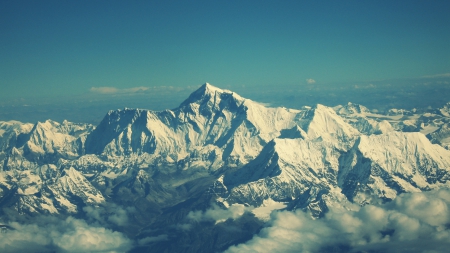 Himalayas - snow, Himalayas, mountains, cool