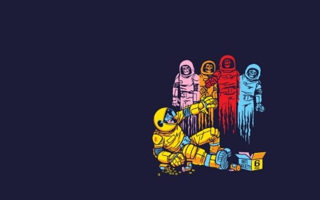 Pacman - Pacman, ghots, retro, spaceghosts