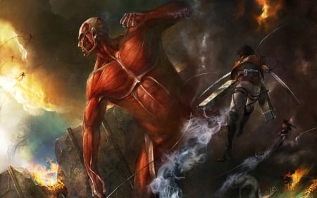 Attack on Titan - cg, attack, on, titan