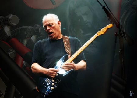 David Gilmour - england, pink floyd, singer, rock, the wall, guitarist