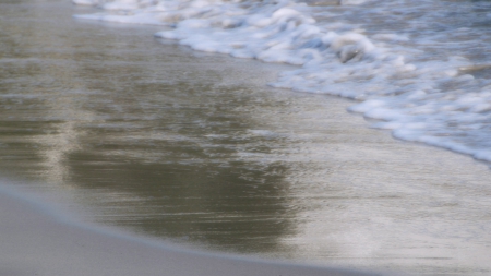 steel wave - water, steel, beach, wave