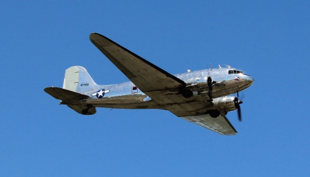 C-47 Skytrain - c-47, c-47 skytrain, plane, skytrain