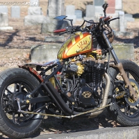 Big Pimpin' Cycles "Lizard King" Tribute Bike