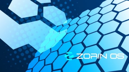 Zorin OS 8 Hex - hexagonal, unix, debian, zorin, bee, os, ubuntu, 8, linux