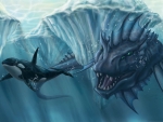 underwater monster