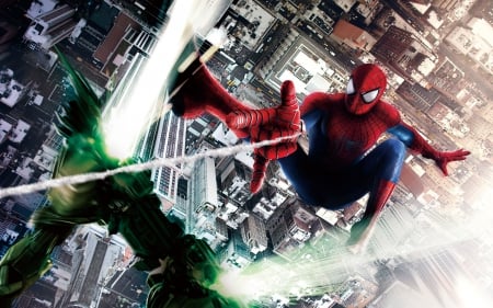 The Amazing Spiderman 2 - amazing, heros, goblin, green, spiderman 2, marvel