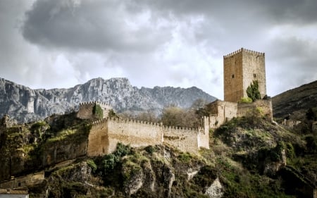 Cazorla Castle, Andalusia, Spain - spain, medieval, castle, rocks