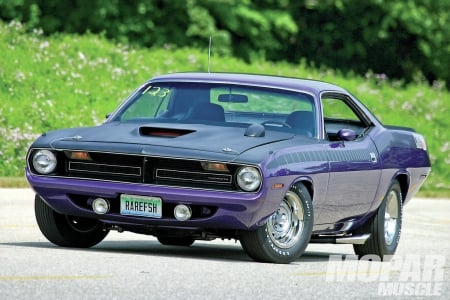 1970/Plymouth-Barracuda - Muscle, Purple, 1970, Classic