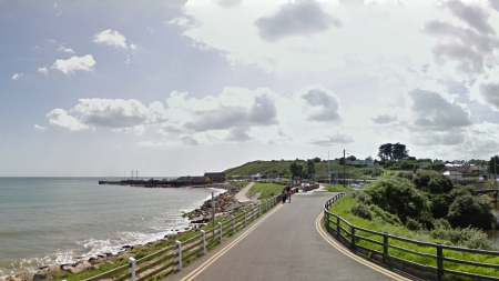 Harbour Court, Co. Wexford, Ireland - wexford, beach, sky, water, wonderful, road, amazing, cool, clouds, green, grass, ocean, ireland, harbour court, nature, beautiful, blue, sea