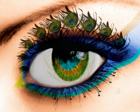 Eye makeup - makeup, lashes, eye, art