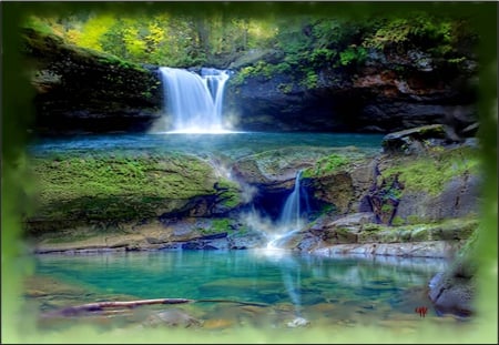 Fluyendo - color, pasion, paisaje, vista