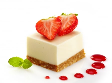 â™¥Cheesecakeâ™¥ - yummy, strawberry, cheesecake, dessert, sweet