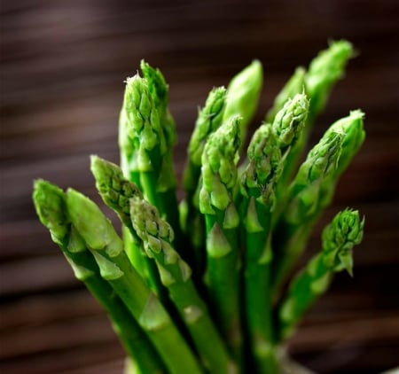 green asparagus - food, green asparagus, spring, vegetable