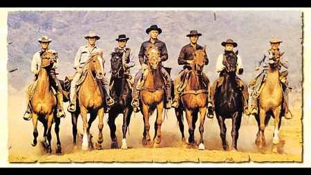 Magnificent Seven-John Sturges - abstract, entertainment, people, other