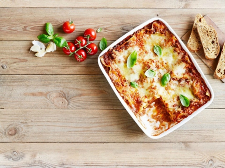 Lasagna - italian, lasagna, food, dinner