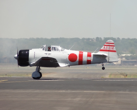 Japanese Zero - aircraft, japanese aircraft, plane, wwii