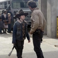 Carl & Rick Grimes