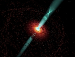 black hole in centre galaxy