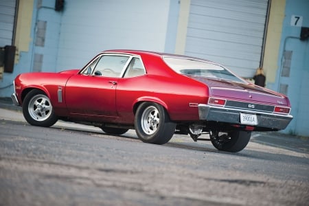 1970-Chevrolet-Nova - Red, GM, 1970, Classic