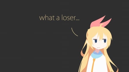 Nisekoi - girl, Nisekoi, anime, loser