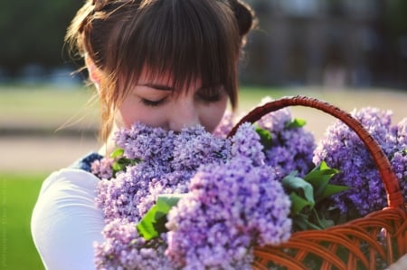 Flowers - flowers, hairs, Smell, model