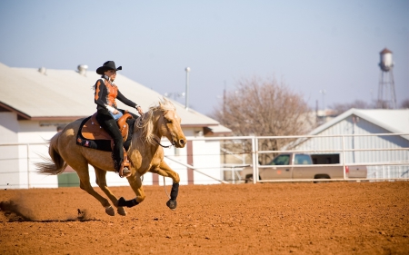 Cowgirl Riding