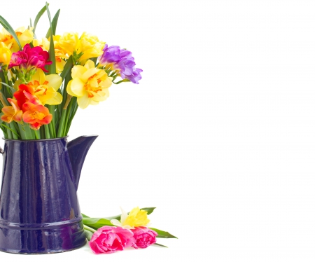 ♥Spring Flowers♥ - flowers, spring, daffidils, bouquet