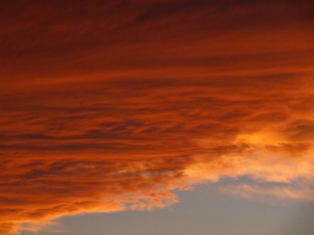 Dusk Clouds - sky, clouds at dusk, dusk, clouds