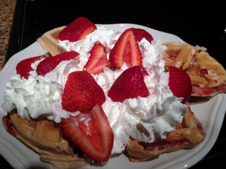 waffles - fun, waffles, yummy, entertainment, cool, foods