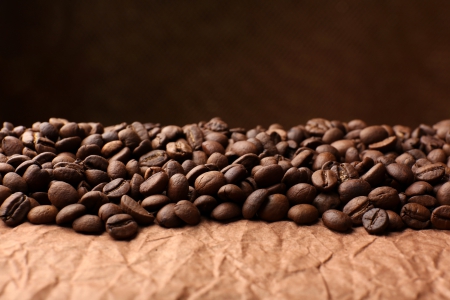 ♥Coffee♥ - paper, texture, beans, coffee