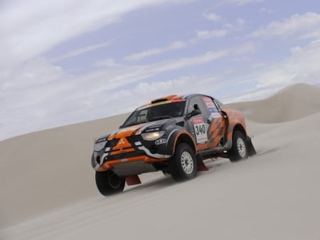 Mitsubishi L200 Triton - rally, thrill, offroad, 4x4