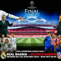 REAL MADRID - ATLETICO MADRID CHAMPIONS LEAGUE FINAL 2014