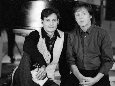 Johnny Depp and Paul McCartney - people, singer, mccartney, songwriter, actors, musician, paul mccartney, actor, depp, johnny depp, johnny, paul