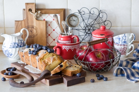 * Delicious * - tea, brekfast, fruits, food, cake