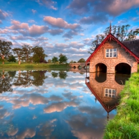 Boat House At Carton House, Ireland