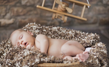 â™¥ - sleeping angel, child, abstract, cute