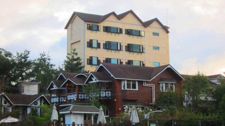 Villa - villa, architecture, hotel, mountain