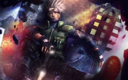 Kakashi by Neemit!!! - uchiha sasuke, itachiuchiha, rinnohara, uchiha madara, minatonamikaze, anime, anime boy, sharingan, kakashi hatake, naruto, naruto uzumaki, rinnegan, rikudousenin, sakuraharuno, obitouchiha