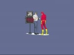 Flash gets a speeding ticket