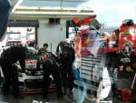 #4 Harvick Garage Area