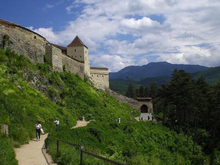 Fortress RÃ¢ÅŸnov - hungary, fortress, transylvania, rasnov, castle, siebenbuergen