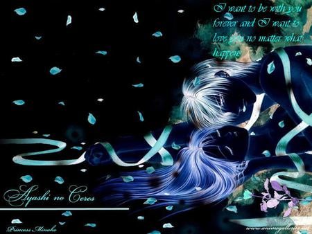 Ayashi No Ceres (inverted color and captioned) - Toya, anime, Aya Mikage, Ayashi No Ceres