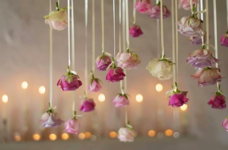 •✿• Hanging romantic roses •✿•