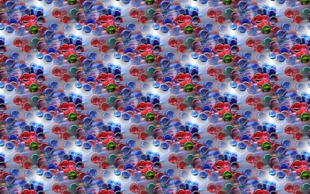 Pattern - abstract, red, blue, pattern, ball, wallpaper, bubbles, texture