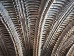 Ceiling of bones